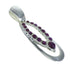 Sterling Silver Southwestern Magenta Turquoise Pendant WX66786